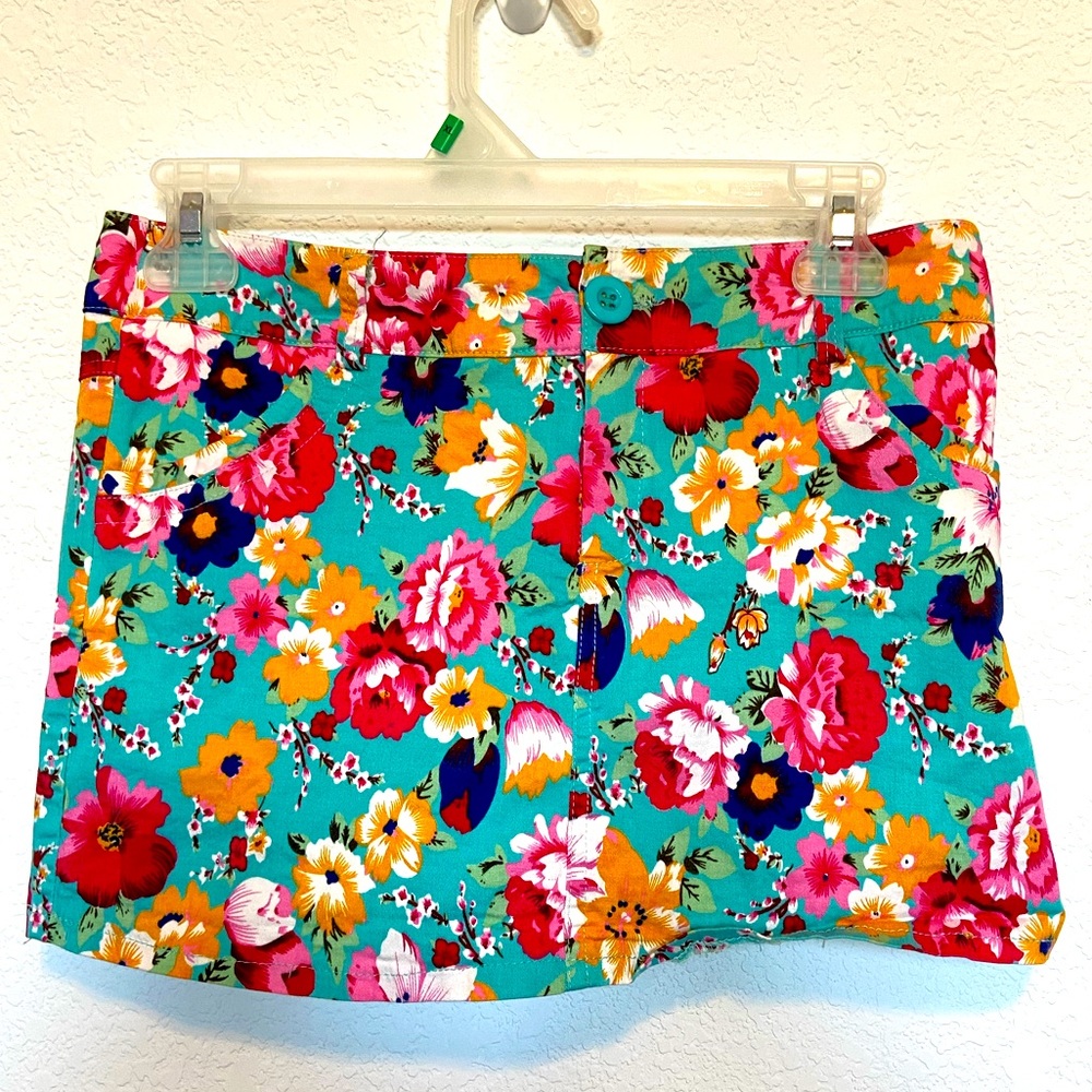 Mini Floral Skorts